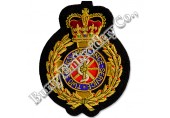 Bullion Wire Embroidered Blazer Badges